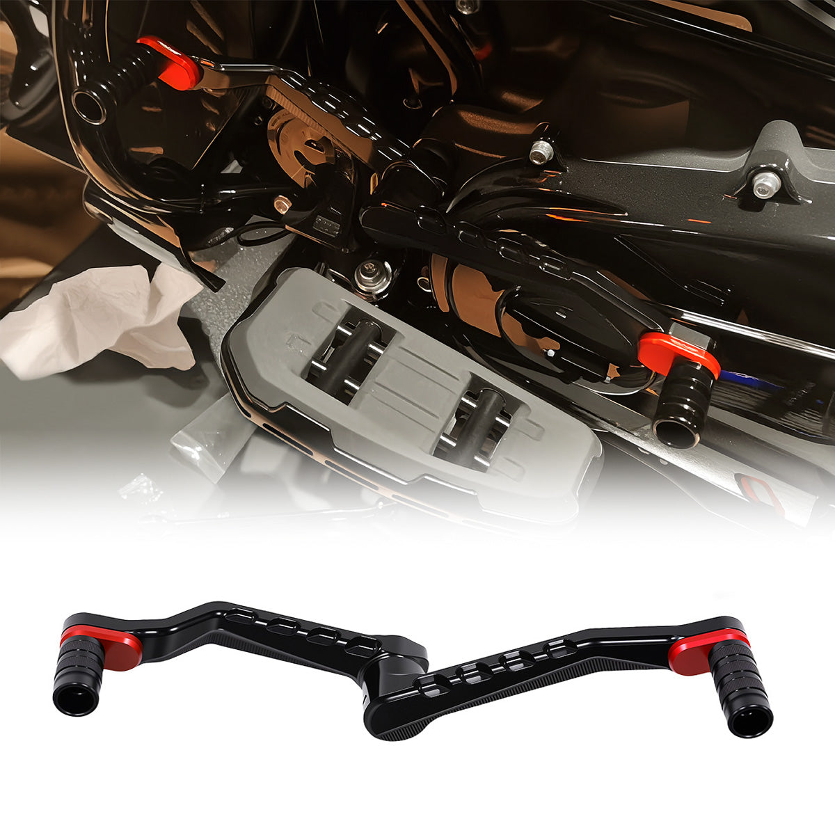 Motorcycle  Heel Toe Shifter Lever For Harley Touring 121 Street Road Glide 1996-2025