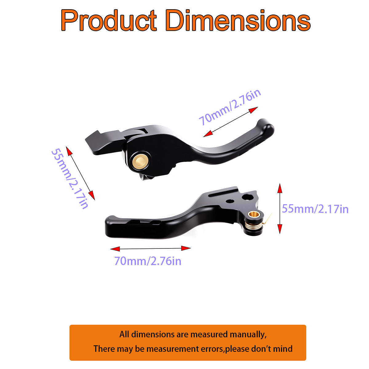 Adjustable Short Brake Clutch Lever Compatible For Harley Touring 2024-2025 Street Road Glide