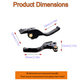 Adjustable Short Brake Clutch Lever Compatible For Harley Touring 2024-2025 Street Road Glide